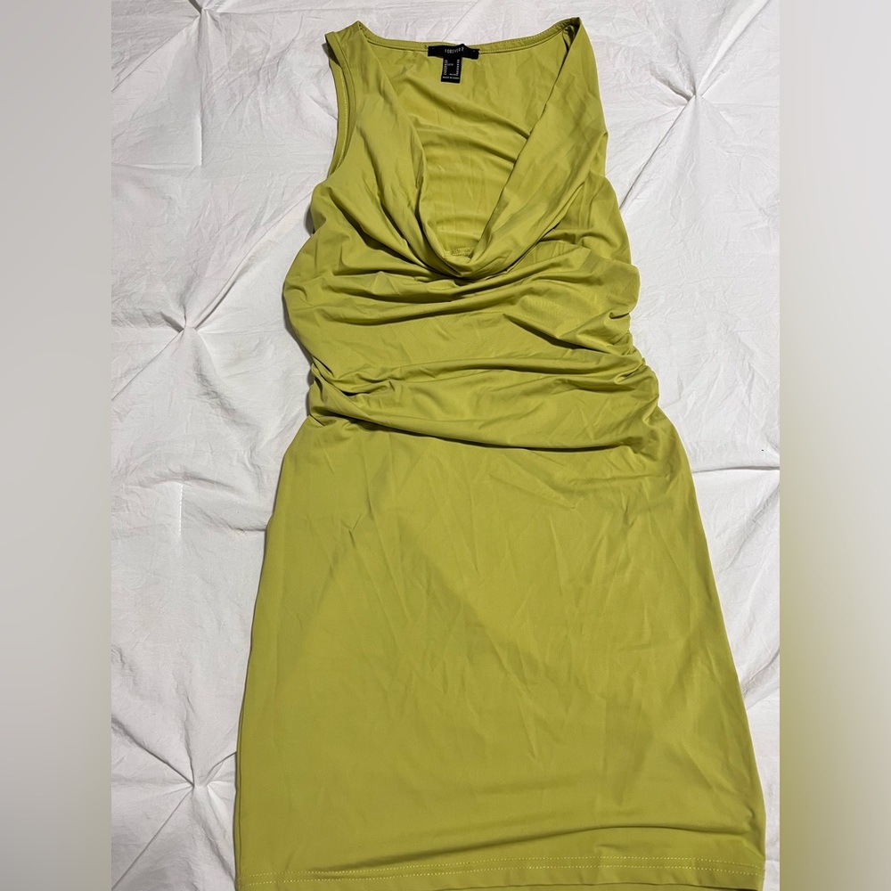 Forever 21 New Mini Dress Sexy Neck Size M